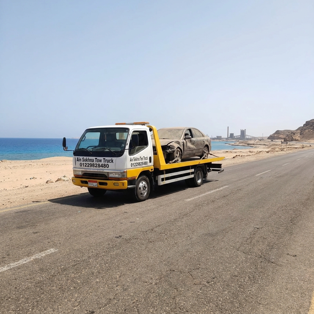 ونش انقاذ طريق العين السخنة القاهرة